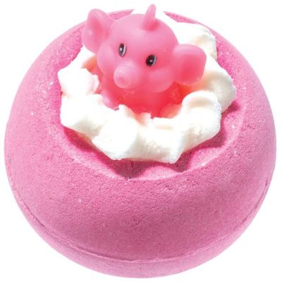 Bomba de baie cu jucarie Pink Elephants & Lemonade Blaster 140g, Bomb Cosmetics