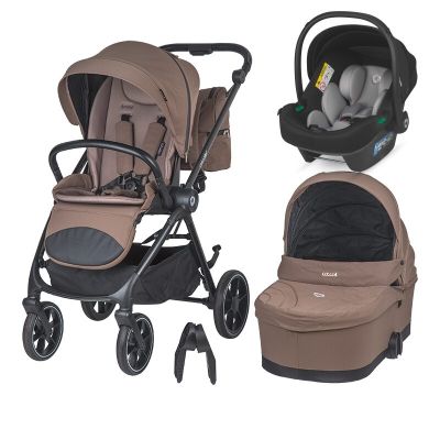 Carucior modular 2in1 coccolle serry light taupe+ scoica auto isize coccolle knox greystone smb325065444324080371