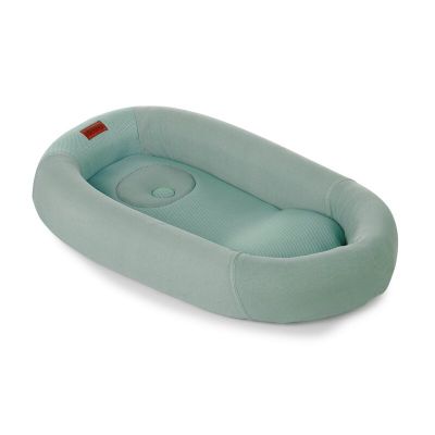 Cosulet confortabil pentru bebelusi, Jane, Joy Baby Nest, Material respirabil 3D, Cu perna pentru prevenire plagiocefalie, Botanic BYN8420421093528