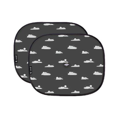 Parasolare auto, Jane, 2 bucati, universale, 44 x 35 cm, Montaj rapid cu ventuze BYN8420421071434