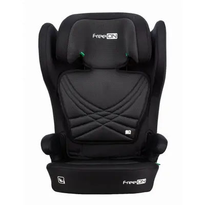 Scaun auto, FreeON, Olymp, I-Size, Cu sistem isofix, Pliabil, 100-150 cm, 4-12 ani, Conform cu standardul european de securitate ECE R129, Black BYN82528