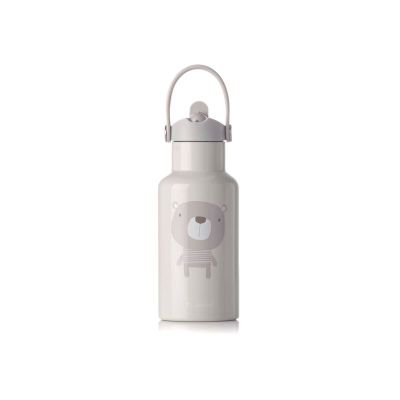 Sticla termos lichide, Jane, Din otel inoxidabil, Cu mentinere de temperatura de pana la 12 ore, 350 ml, Bpa Free, Conform cu EN 1186:2022EN 12546-1:2000UNE EN 14372:2005, Sand BYN8420421089781