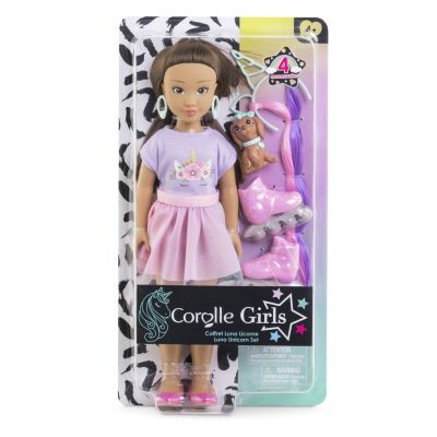 COROLLE SET UNICORN PAPUSA LUNA 28CM VIV9000600250