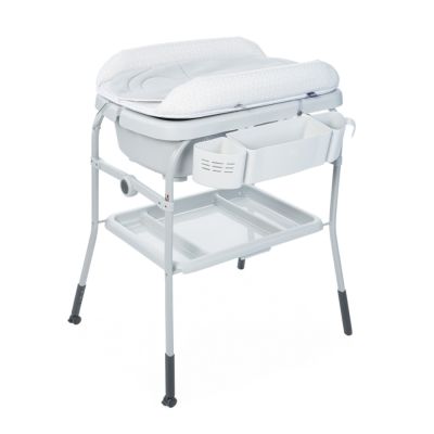 Cadita cu masa de infasat Chicco, Dots, 0luni+ CHC79348-8_DOTS