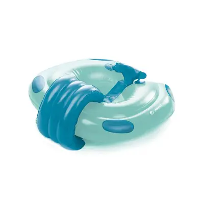 Colac ajustabil pentru bebelusi, Jane, Ideal pentru primele lectii de inot, Aquarel Blue BYN8420421076446