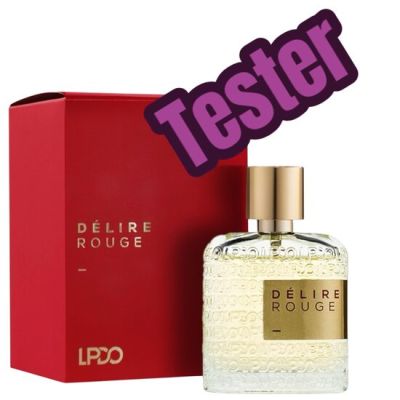 Tester Apa de parfum intensa Delire Rouge, LPDO, Unisex, 100ml