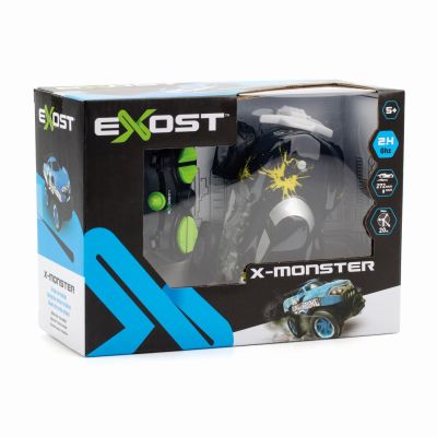 SILVERIT EXOST MASINA CU TELECOMANDA X MONSTER NEAGRA VIV7530-20611_NEGRU