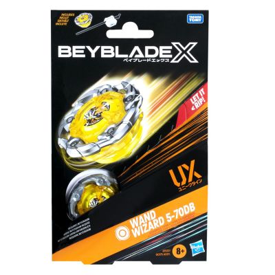 BEYBLADE X LET IT RIP SET LANSATOR SI ROATA WAND WIZARD 5-70DB UX VIVG0175_G1537