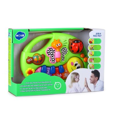 PIANINA ANIMALUTELOR VESELE CU LUMINI SI SUNETE VIV927