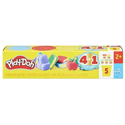 PLAY DOH SET 5 CUTII PLASTELINA VIVG1860