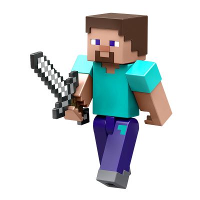 MINECRAFT CRAFT A BLOCK FIGURINA STEVE 8CM VIVMTGTP08_JCN39