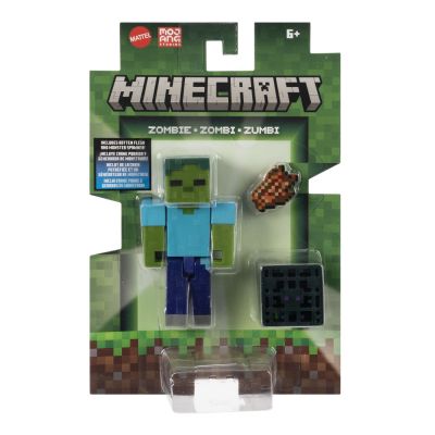 MINECRAFT CRAFT A BLOCK FIGURINA ZOMBI 8CM VIVMTGTP08_JCN44