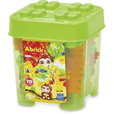 ECOIFFIER ABRICK SET CONSTRUCTIE ANIMALE 70 PIESE VIV7600001445