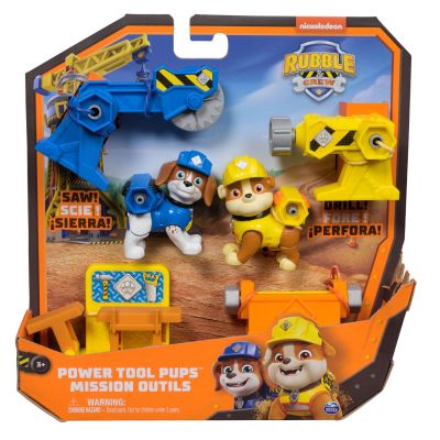 PATRULA CATELUSILOR RUBBLE SI ECHIPA CU UNELTE DE PUTERE IN MISIUNE VIV6071661