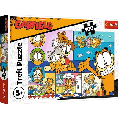 PUZZLE TREFL 100 LENESUL GARFIELD VIV16521