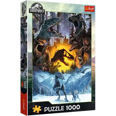 PUZZLE TREFL 1000 JURASSIC WORLD IN LUMEA JURASSIC PARK VIV10939