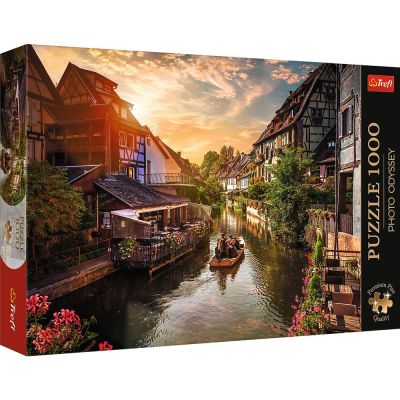 PUZZLE TREFL 1000 PREMIUM PLUS PHOTO ODYSSEY MICA VENETIE DIN COLMAR FRANTA VIV10816