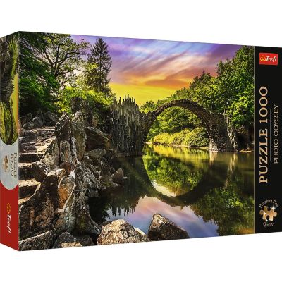 PUZZLE TREFL 1000 PREMIUM PLUS PHOTO ODYSSEY PODUL RAKOTZ DIN KROMLAU GERMANIA VIV10811