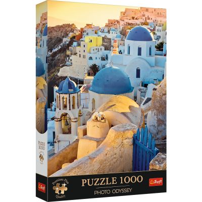 PUZZLE TREFL 1000 PREMIUM PLUS PHOTO ODYSSEY SANTORINI VIV10853