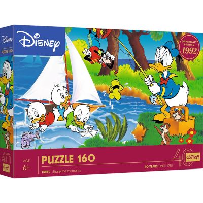 PUZZLE TREFL 160 DONALD DUCK AVENTURA PE LAC VIV40053