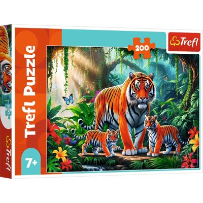 PUZZLE TREFL 200 OBICEIURILE TIGRULUI VIV13330