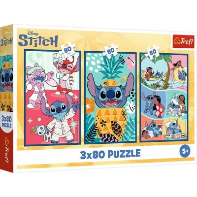 PUZZLE TREFL 3X800 STITCH LUMEA LUI STITCH VIV34885