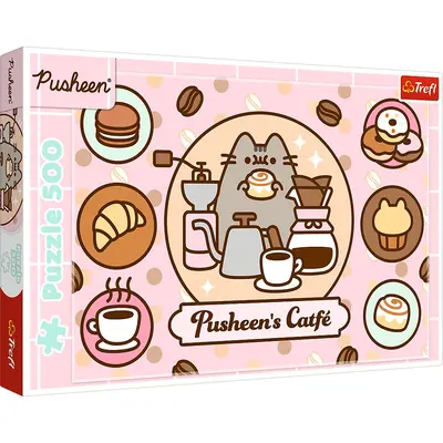 PUZZLE TREFL 500 PUSHEEN LA CAFENEA VIV37528