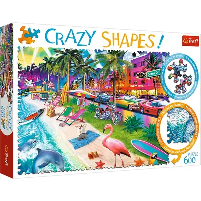 PUZZLE TREFL 600 FORME CIUDATE MIAMI BEACH VIV11132