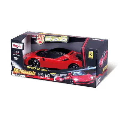 MAISTO MASINUTA CU SUNETE SI LUMINI FERRARI SF90 STRADALE SCARA 1 LA 24 VIVMST81732