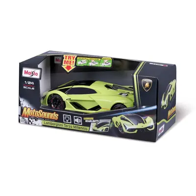 MAISTO MASINUTA CU SUNETE SI LUMINI LAMBORGHINI TERZO MILLENNIO SCARA 1 LA 24 VIVMST81729