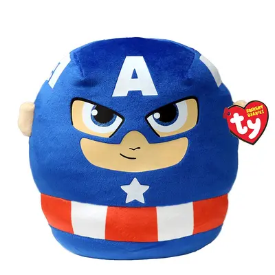 PLUS TY SQUISHY BEANIES MARVEL CAPTAIN AMERICA 30CM VIVTY39355
