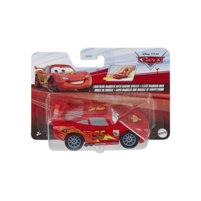 CARS MASINUTA CU SISTEM PULLBACK FULGER MCQUEEN CU ROTI DE CURSE SCARA 1:43 VIVMTHGL51_HWY41