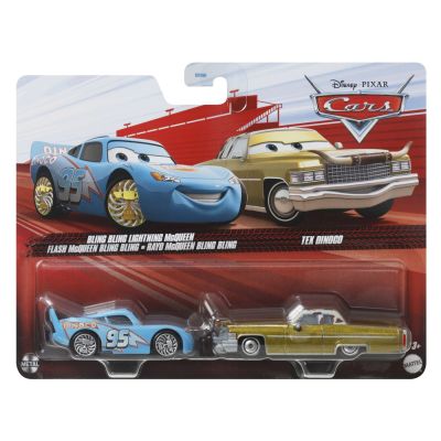 CARS3 SET 2 MASINUTE METALICE FULGER MCQUEEN BLING BLING SI TEX DINOCO VIVMTDXV99_JDH42