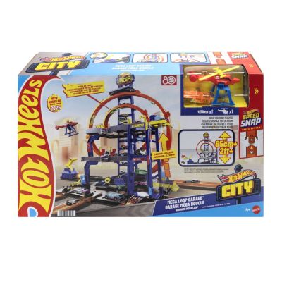 HOT WHEELS CITY SET MEGA GARAJUL VIVMTJBM74
