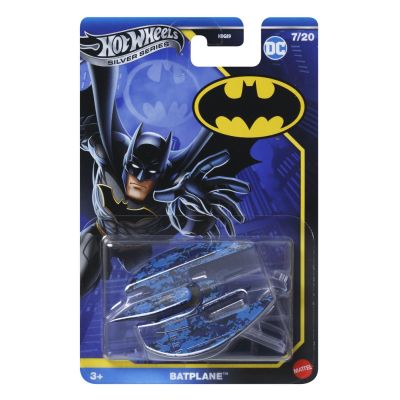 HOT WHEELS MASINA METALICA TEMATICA BATMAN BATPLANE SCARA 1 LA 64 VIVMTHDG89_JBY13