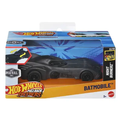 HOT WHEELS MASINUTA METALICA CU SISTEM PULL BACK BATMOBILE NIGHT BURNERZ SCARA 1:43 VIVMTHPR70_HWH44
