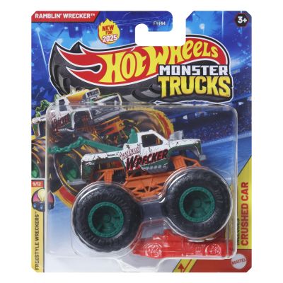 HOT WHEELS MONSTER TRUCK MASINUTA RAMBLIN WRECKER SCARA 1:64 VIVMTFYJ44_JCF02