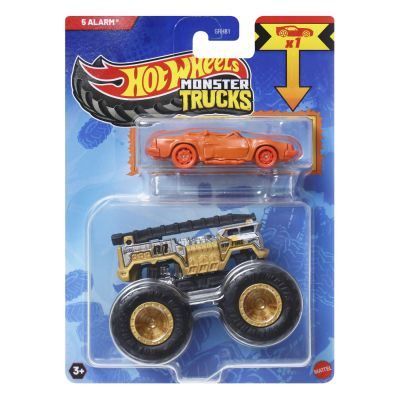 HOT WHEELS MONSTER TRUCK SI MASINUTA METALICA 5 ALARM VIVMTGRH81_JCG37