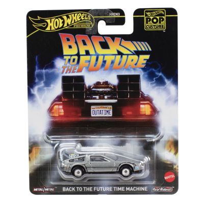HOT WHEELS POP CULTURE MASINUTA METALICA BACK TO THE FUTURE SCARA 1:64 VIVMTHXD63_JBL65