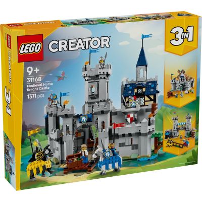 LEGO CREATOR CASTEL MEDIEVAL CU CAI SI CAVALERI 31168 VIVLEGO31168