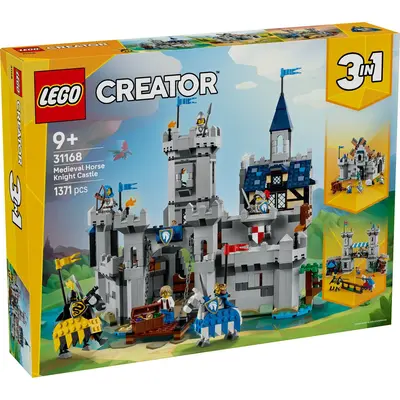 LEGO CREATOR CASTEL MEDIEVAL CU CAI SI CAVALERI 31168 VIVLEGO31168
