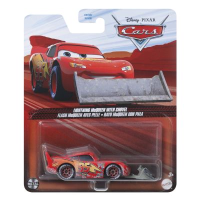 MASINUTA METALICA CARS3 PERSONAJUL FULGER MCQUEEN CU LOPATA VIVMTDXV29_FNV21