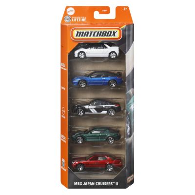 MATCHBOX SET 5 MASINUTE METALICE MBX JAPAN CRUISERS II SCARA 1:64 VIVMTC1817_JBX24