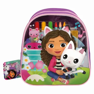 SET PENTRU DESEN IN RUCSAC GABBYS DOLLHOUSE VIV1023-68105