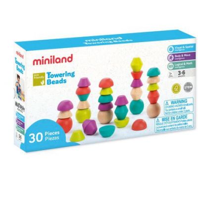 Joc de echilibru din lemn tunulet eco - okeml94051