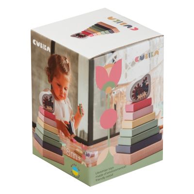 Jucarie din lemn, Cubika, Piramida 3 KRT15894