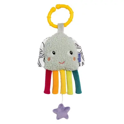 Jucarie muzicala mini - caracatita colorata