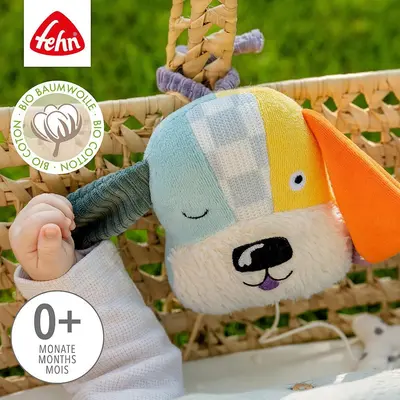 Jucarie muzicala mini - catelus natur