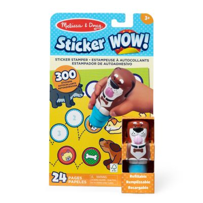 MELISSA AND DOUG SET DE JOACA AUTOCOLANTE SI STAMPILA CU CATELUS REINCARCABILA VIV6074891