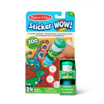 MELISSA AND DOUG SET DE JOACA AUTOCOLANTE SI STAMPILA REINCARCABILA DINOZAUR VIV6074899